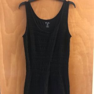 Black causal dress